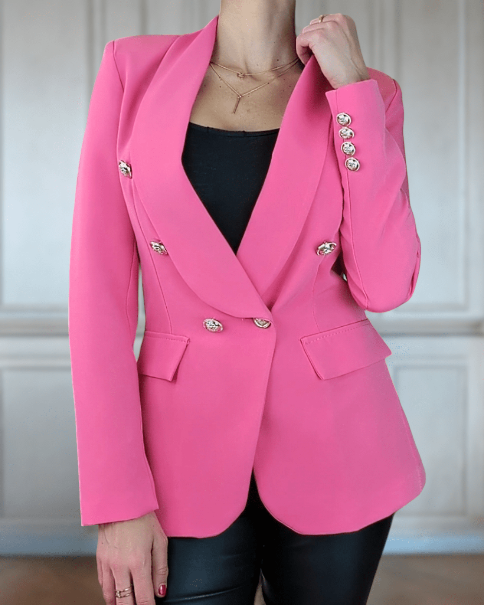 Blazer Elizabeth Pink Suranska Shop 