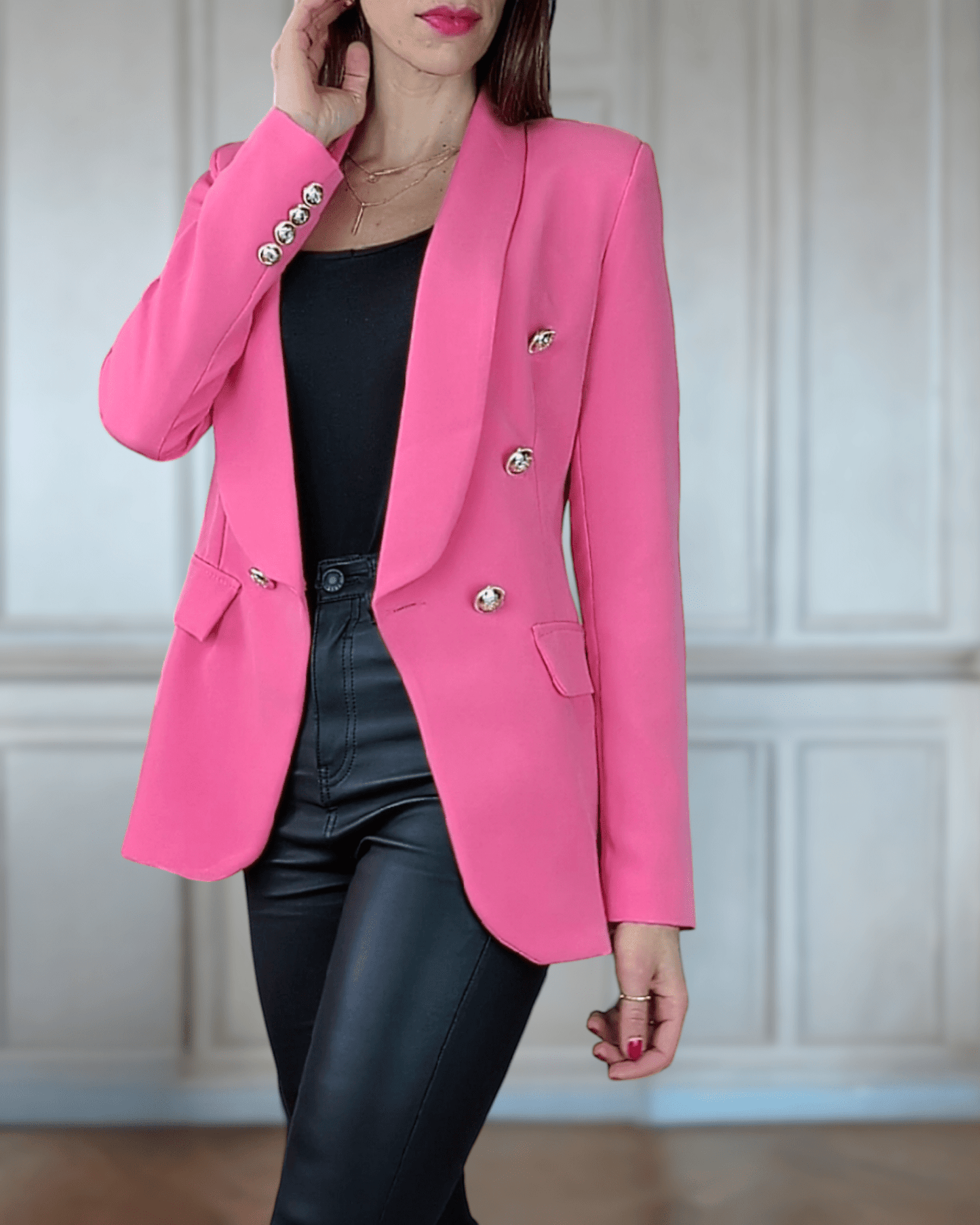 Blazer Elizabeth Pink Suranska Shop 